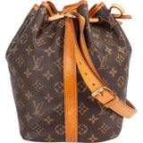 Louis Vuitton Monogram Canvas Sac Noé Petit Shoulder Bag