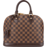 Louis Vuitton Monogram Damier Ebene Canvas Alma PM Handbag