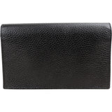 Gucci Leather Interlocking GG Wallet On Chain Crossbody Bag