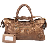 Balenciaga Leather City Handbag