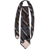 Givenchy Striped Emblem Silk Tie Krawatte