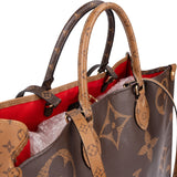 Louis Vuitton Monogram Giant Reverse Canvas OnTheGo GM Shoulder Handbag