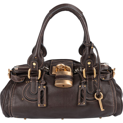 Chloé Leather Paddington Satchel Handbag