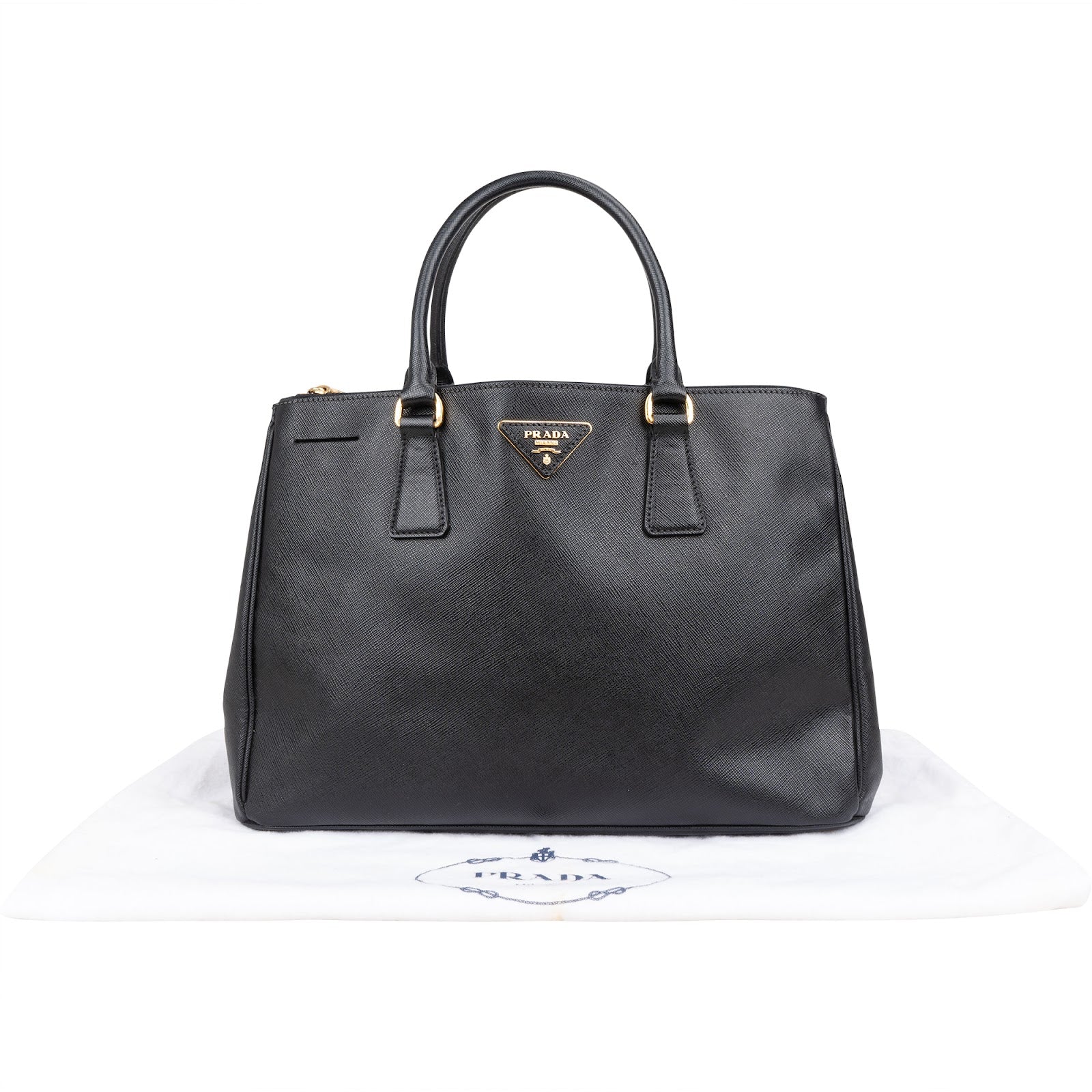 Prada Saffiano Leather Galleria Handbag - vintageandkickz