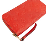 Louis Vuitton Leather Monogram Empreinte Zippy Wallet