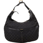[🔄️B14 / F02] Gucci Monogram GG Canvas Britt Hobo Shoulder Bag - vintageandkickz