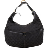 [🔄️B14 / F02] Gucci Monogram GG Canvas Britt Hobo Shoulder Bag - vintageandkickz