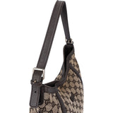 Gucci Monogram GG Hobo Tote Shoulder Bag