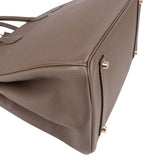 Hermès Taupe Togo Leather Birkin 35 Handbag