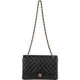 Chanel Quilted Lambskin Maxi Single Flap Crossbody Bag