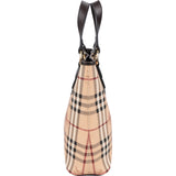 Burberry Nova-Check Monogram Tote Handbag