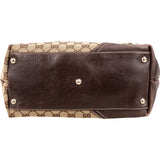 Gucci Monogram GG Canvas Interlocking Tote Shoulder Bag