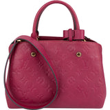 Louis Vuitton Leather Monogram Empreinte Montaigne BB Handbag