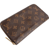 Louis Vuitton Monogram Canvas Zippy Wallet