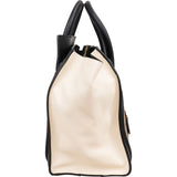 Céline Tricolor Leather Luggage Handbag