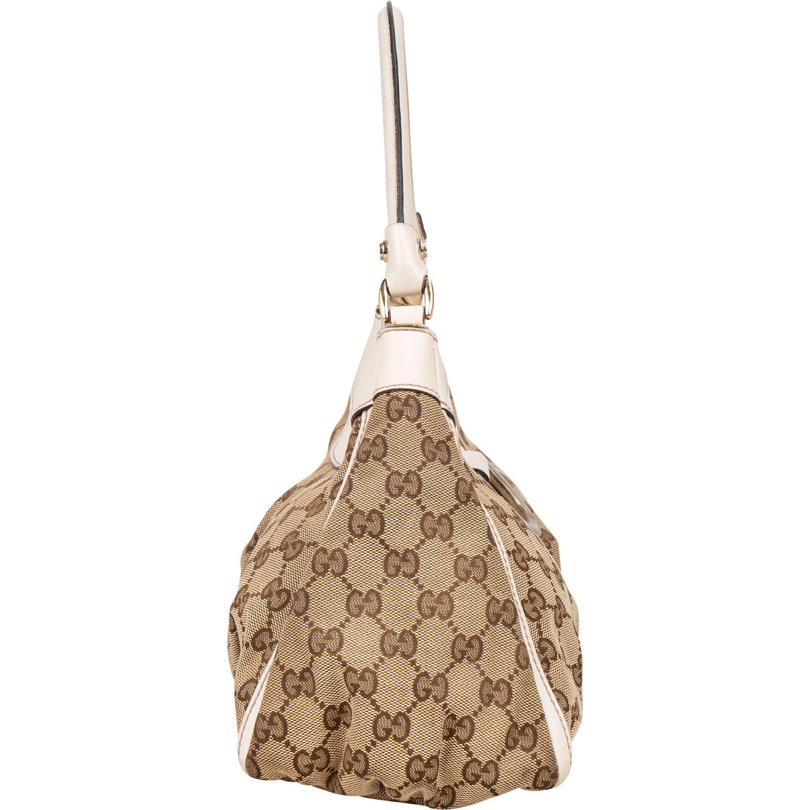 Gucci Monogram GG Abbey Handbag - vintageandkickz