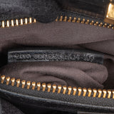 Fendi Black Calfskin Peekaboo Handbag