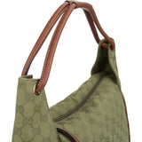 Gucci Monogram GG Canvas Hobo Shoulder Bag