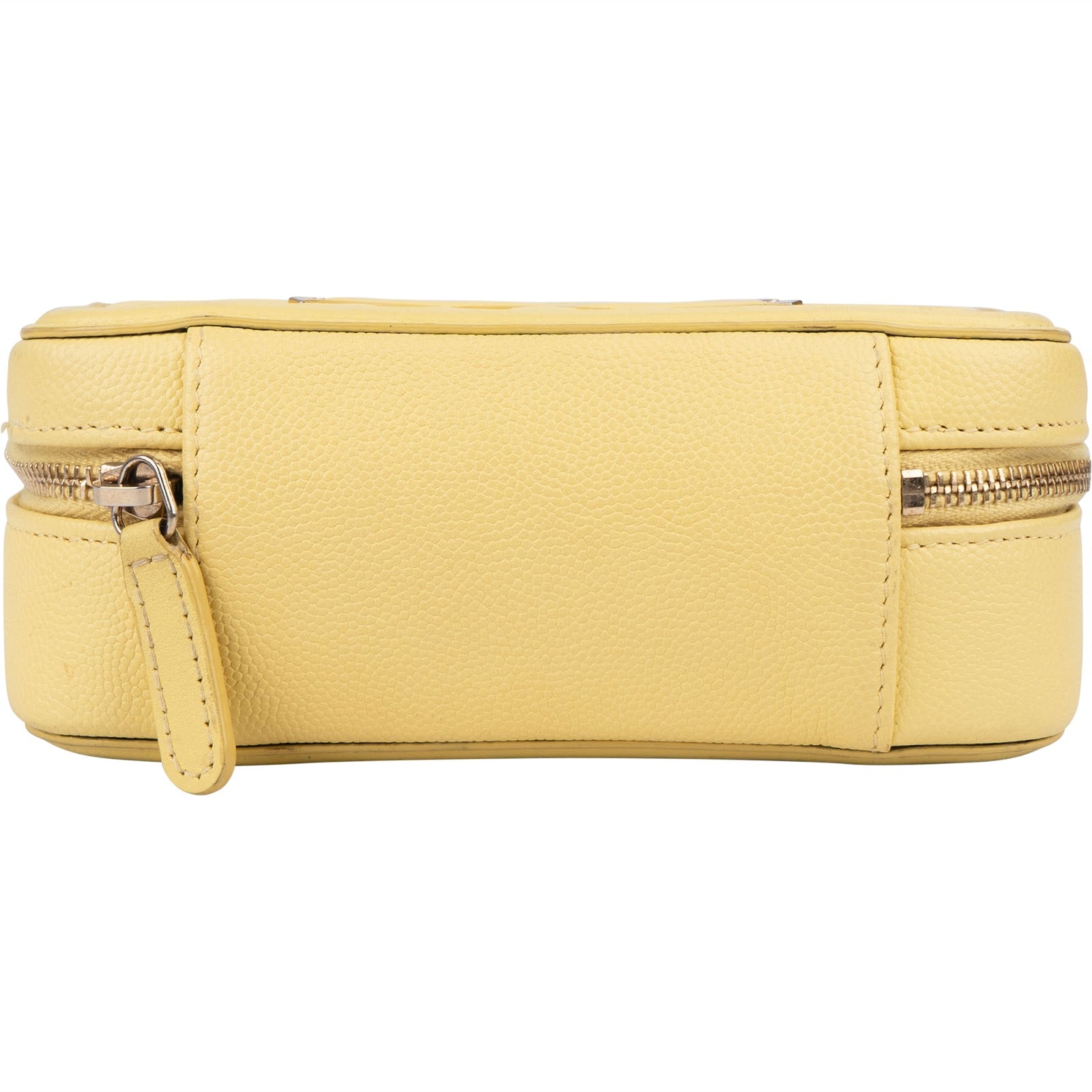 Chanel Quilted Caviar Leather CC Filigree Crossbody Bag - vintageandkickz