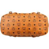 MCM Monogram Visetos Coated  Tote Shoulder Bag