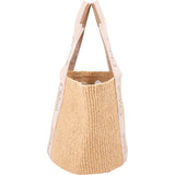 Chloé Raffia Woody Medium Basket Shoulder Bag