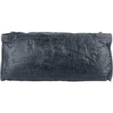Balenciaga Blue Leather City Handbag