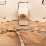 Chloé Grained Leather Milo Tote Shoulder Bag