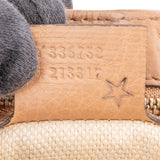 Gucci Grained Leather GG Soho Crossbody Bag