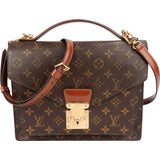 Louis Vuitton Monogram Canvas Monceau Handbag