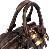 Chloé Brown Leather Paddington Handbag