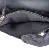Chanel Glitter Quilted Caviar Leather Strass CC Long Bifold Wallet