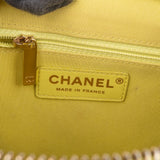 Chanel Quilted Lambskin Chevron V Bowling Camera Crossbody Bag
