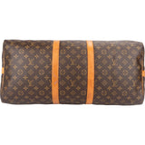 Louis Vuitton Monogram Canvas Keepall 55 Bandoulière Travel Bag