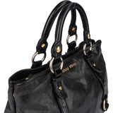 Miu Miu Vitello Lux Handbag - vintageandkickz