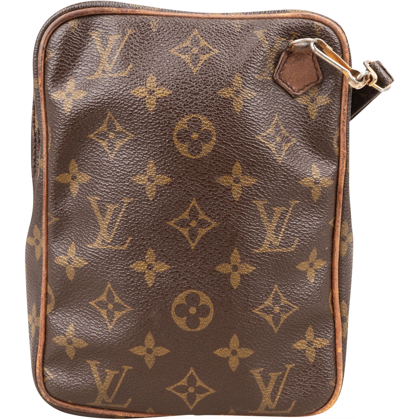 Louis Vuitton Monogram Canvas Danube Crossbody Bag - vintageandkickz