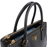 Prada Black Saffiano Lux Galleria Handbag