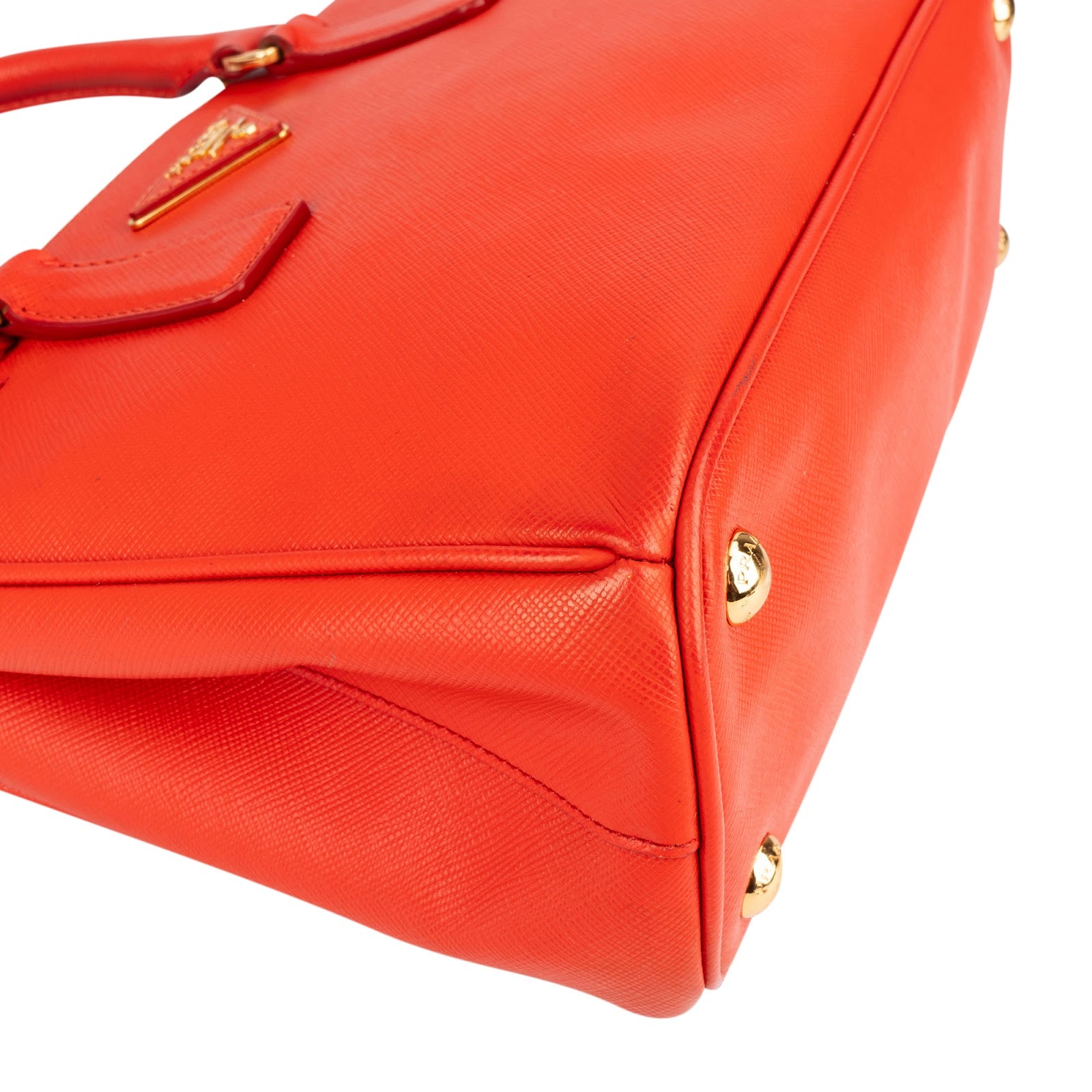 Prada Saffiano Leather Small Galleria Handbag - vintageandkickz