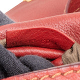 Chloé Grained Calfskin Small Marcie Saddle Crossbody Bag