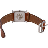 Hermès Silver Tone Heure H HH1.210 Women Watch