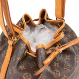 Louis Vuitton Monogram Canvas Sac Noé Petit Shoulder Bag