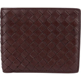 Bottega Veneta Intrecciato Leather Bifold Card Holder Wallet