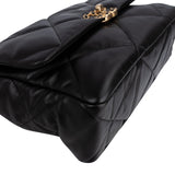 Chanel 19 Quilted Lambskin Chanel Single Flap Crossbody Bag