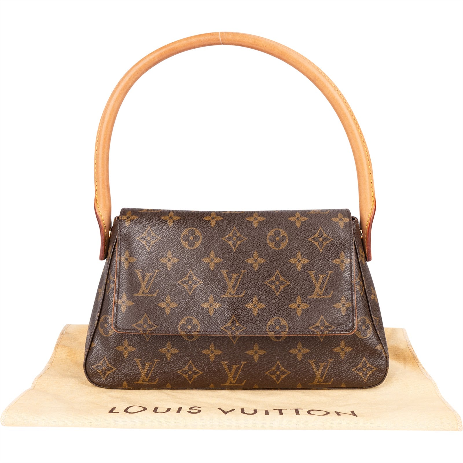 Louis Vuitton Monogram Canvas Looping PM Shoulder Bag - vintageandkickz