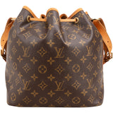 Louis Vuitton Monogram Canvas Sac Noé Petit Shoulder Bag