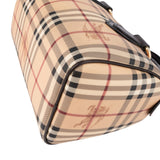 Burberry Haymarket Check Boston Handbag