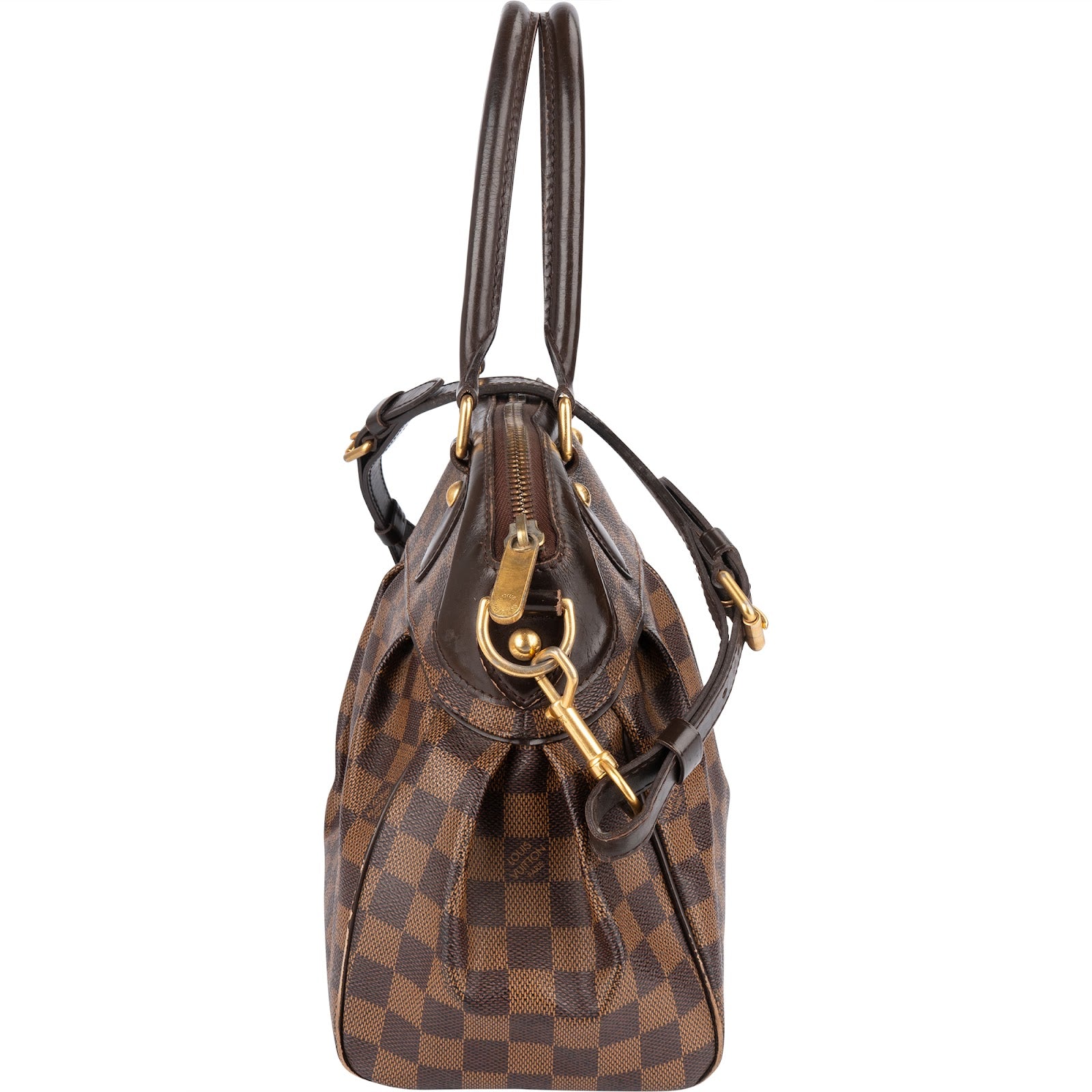 Louis Vuitton Monogram Damier Ebene Canvas Trevi PM Handbag - vintageandkickz