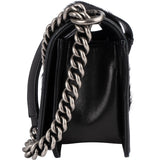Chanel Goat Hair Medium Boy Single Flap Crossbody Bag