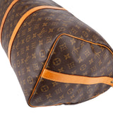 Louis Vuitton Monogram Canvas Keepall 50 Bandoulière Travel Bag