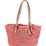 Bottega Veneta Intrecciato Leather Marquise Flower Tote Shoulder Bag