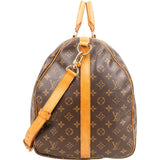 Louis Vuitton Monogram Canvas Keepall 60 Bandoulière Travel Bag